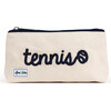 Women's Brush-It-Off Cosmetic Case, Tennis Stitched - Makeup Bags - 1 - thumbnail