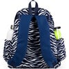 Women's Game-On Tennis Backpack, Navy Tiger - Backpacks - 2