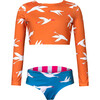 Swimsuit Sun Long Sleeve Bikini, Wings To Fly - Two Pieces - 1 - thumbnail