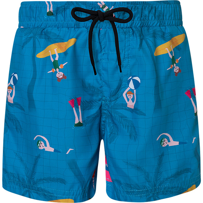 Swimshorts With Drawstring, Pool Party - Swim Trunks - 1