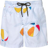 Swimshorts With Drawstring, Ball - Swim Trunks - 1 - thumbnail