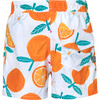 Swimshorts With Drawstring, Tangelo - Swim Trunks - 3