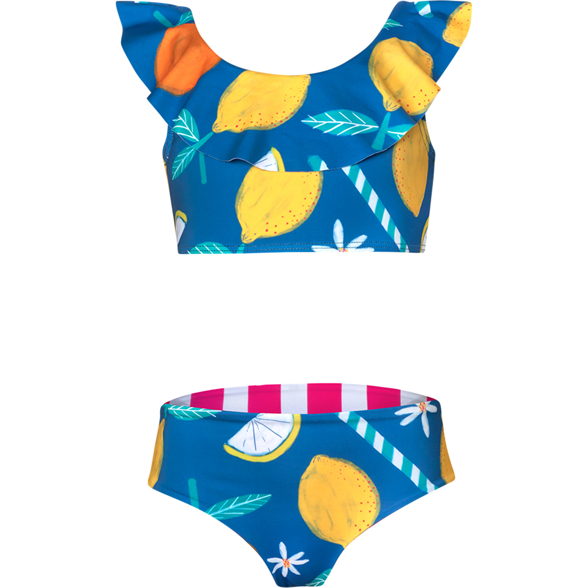 Two-Piece Ilana Bikini, Citrus - Two Pieces - 1