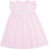 Tea Dress With Patchwork Bunnies, Pink - Dresses - 1 - thumbnail