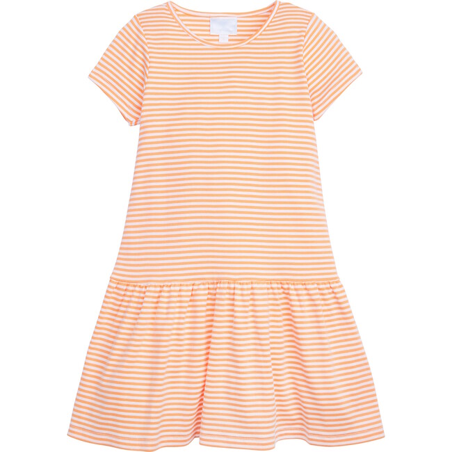 Chanel T-Shirt Dress, Orange Stripe - Dresses - 1