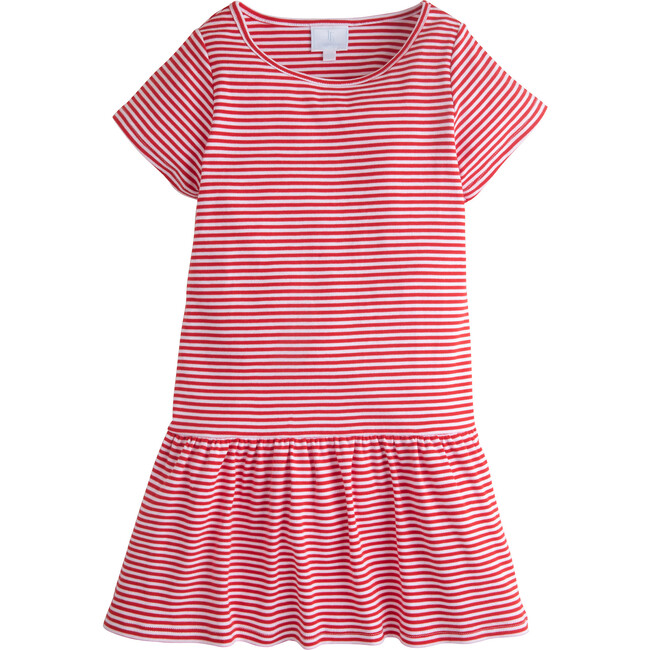 Chanel T-Shirt Dress, Red Stripe - Dresses - 1