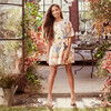 Soleil Short Puff Sleeve Dress, Floral - Dresses - 2 - thumbnail