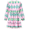 Delphine Embroidered Dress, Multicolors - Dresses - 3