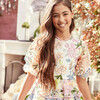 Soleil Short Puff Sleeve Dress, Floral - Dresses - 4 - thumbnail