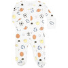 Zipper Footie Sports - Footie Pajamas - 1 - thumbnail