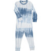 Two Piece PJ Blue Gradient Tie Dye - Pajamas - 1 - thumbnail