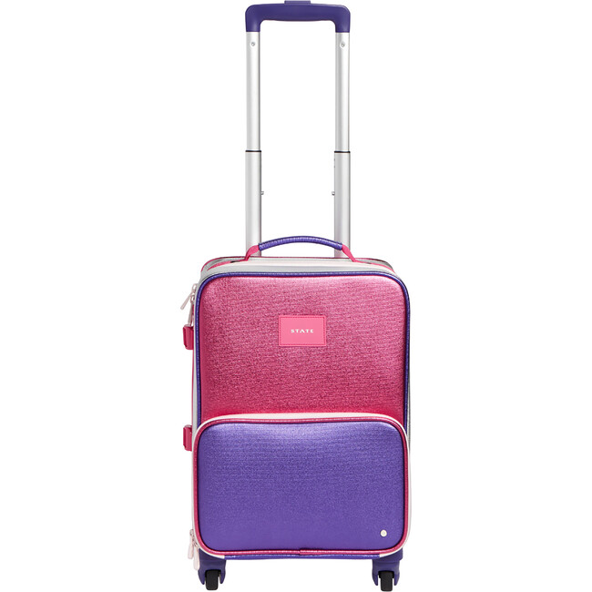 Mini Logan Suitcase, Hot Pink/Purple - Luggage - 1