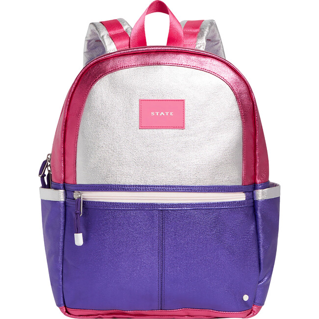 Kane Kids Travel Backpack, Hot Pink/Purple - Backpacks - 1