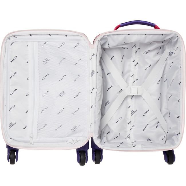 Mini Logan Suitcase, Hot Pink/Purple - Luggage - 3