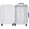 Logan Suitcase, Hot Pink/Purple - Luggage - 3