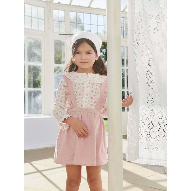Agata Girl Skirt, Dusty Pink - Dresses - 2