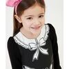Minnie & Mickey Print Dress, Black - Dresses - 2