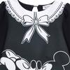 Minnie & Mickey Print Dress, Black - Dresses - 3
