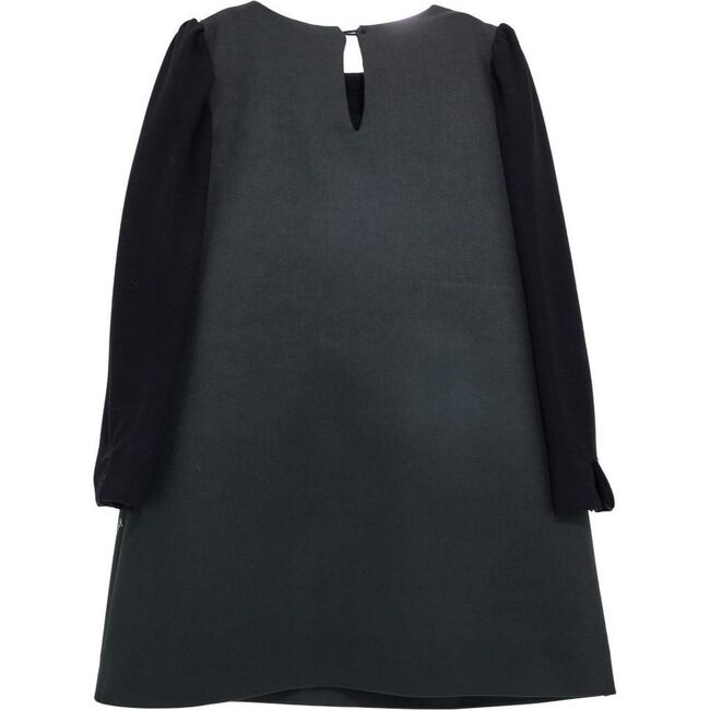 Minnie & Mickey Print Dress, Black - Dresses - 4