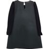 Minnie & Mickey Print Dress, Black - Dresses - 4