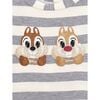 Chipmunks Graphic Jersey Dress, Grey - Dresses - 2