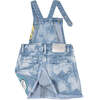Bugs & Lola Tie-Dye Denim Overalls, Blue - Dresses - 2