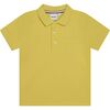 Classic 3-Button Polo Shirt, Yellow - Polo Shirts - 1 - thumbnail