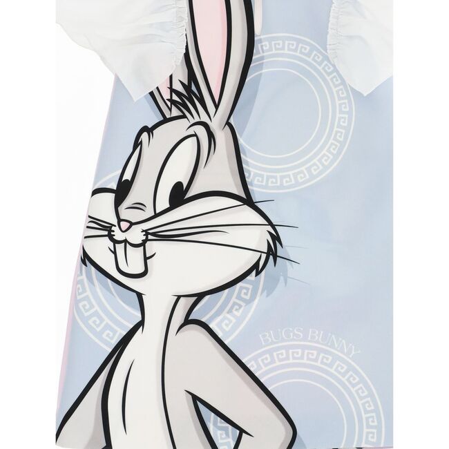 Lola & Bugs Overalls Dress, White - Dresses - 5