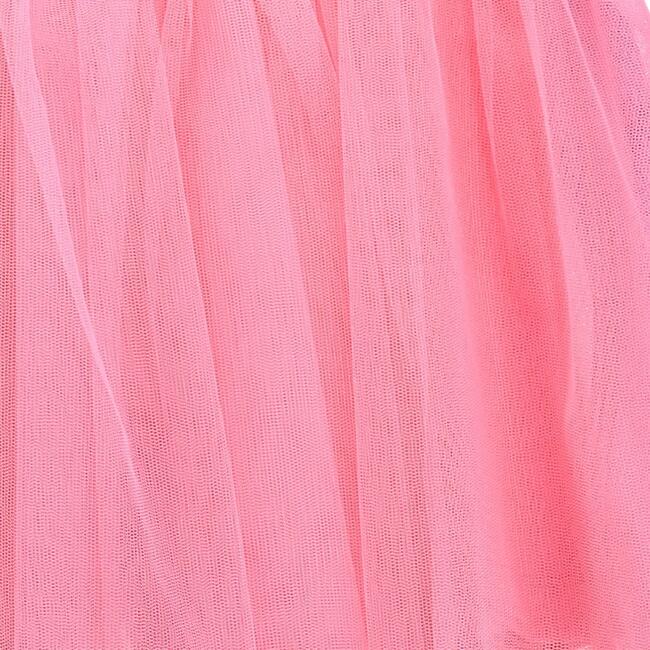 Logo Thick Waistband Tulle Skirt, Pink - Skirts - 3