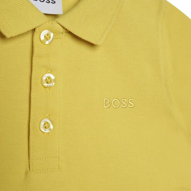 Classic 3-Button Polo Shirt, Yellow - Polo Shirts - 2