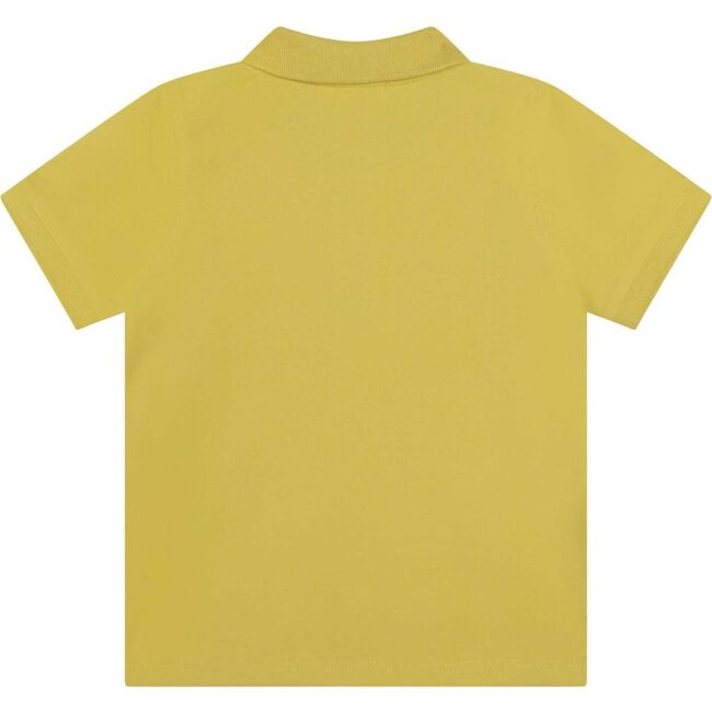 Classic 3-Button Polo Shirt, Yellow - Polo Shirts - 3