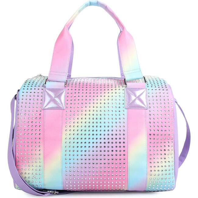 Orchid And Ombre Mini Duffel Bag, Orchid - Bags - 1