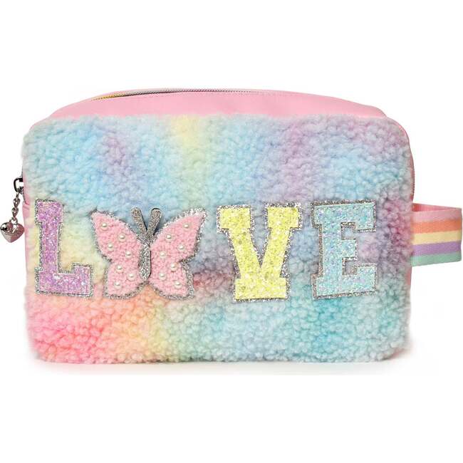 Love Tie-Dye Duffle Bag And Pouch Set, Cotton Candy - Bags - 3