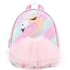 Flamingo Mini Backpack, Bubble Gum - Bags - 1 - thumbnail