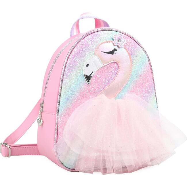 Flamingo Mini Backpack, Bubble Gum - Bags - 2
