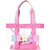 Beach Clear Tote Bag, Flamingo - Bags - 1 - thumbnail