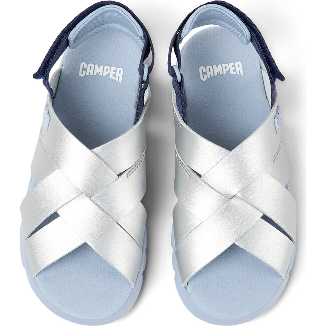 ★Camper★(W)Oruga Up Gray Textile Sandals oruga Grey Sandals for Women - Spring/Summer collection