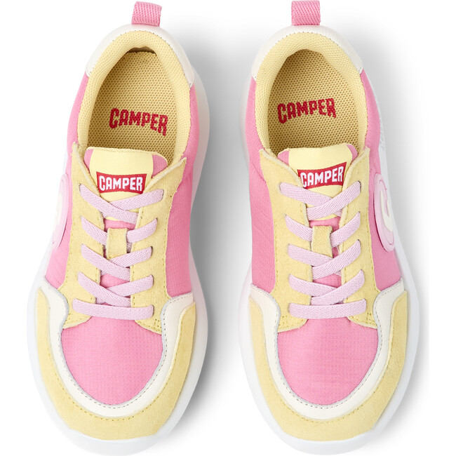 Driftie Sneaker, Yellow and Pink - Sneakers - 3