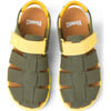 Oruga Sandals, Medium Green & Yellow - Sandals - 3