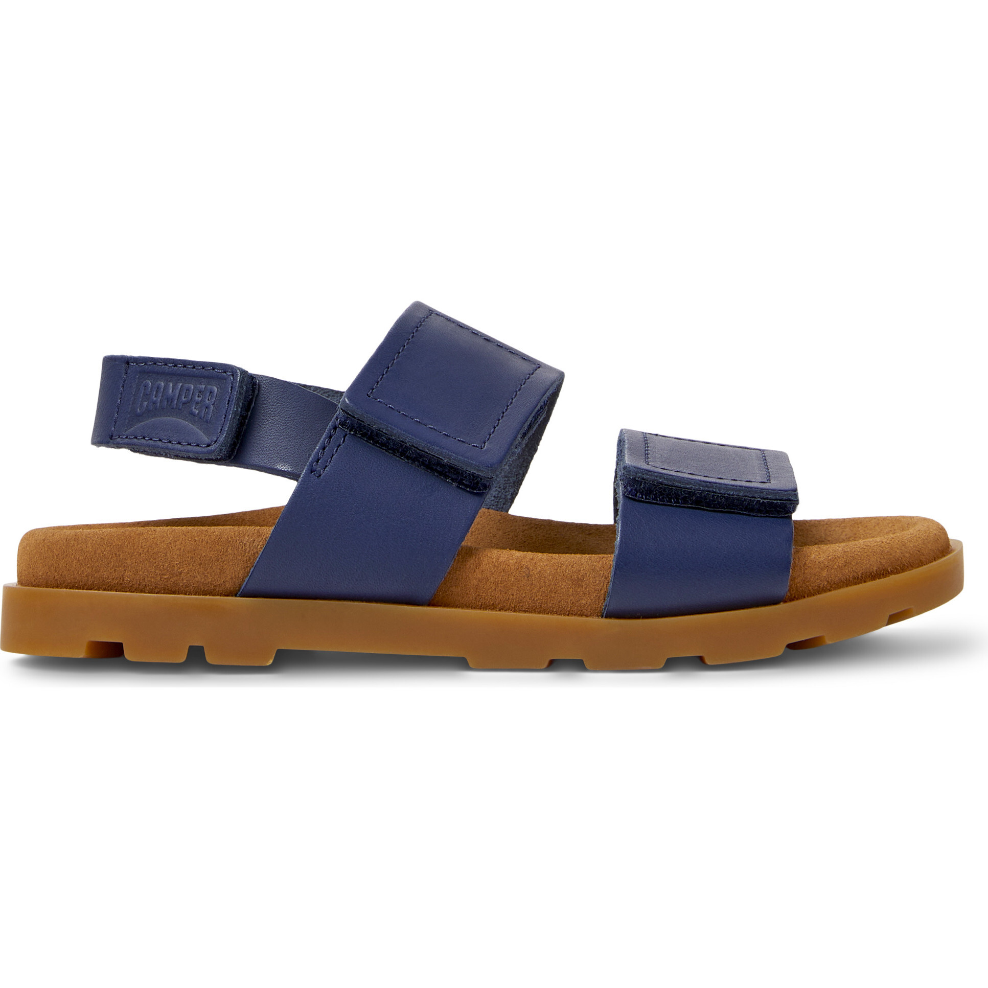 Brutus Sandals, Dark Blue - Sandals - 1