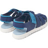 Oruga Sandals, Dark & Light Blue - Sandals - 4