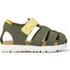 Oruga Sandals, Medium Green - Sandals - 1 - thumbnail