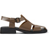 Women's Dana Sandals, Medium Brown - Sandals - 1 - thumbnail