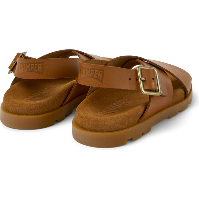 Brutus Sandals, Medium Brown - Sandals - 4