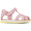 Bicho Dots Sandals, Pastel Pink - Sandals - 1 - thumbnail