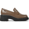 Women's Milah Loafers, Medium Brown - Loafers - 1 - thumbnail