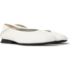 Women's Casi Myra Ballerinas, White Natural - Flats - 2