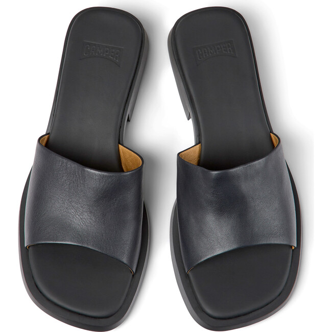 Women's Dana Sandals Leather, Black - Sandals - 3