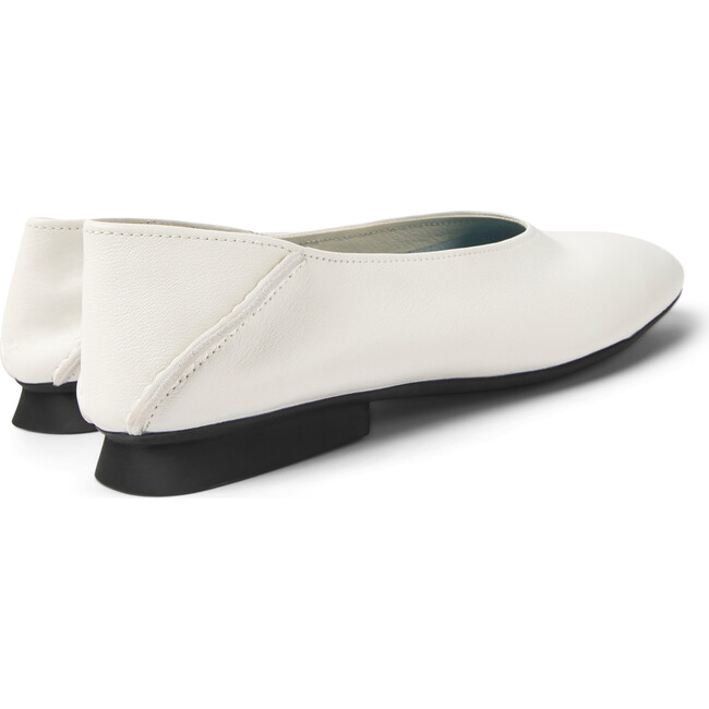 Women's Casi Myra Ballerinas, White Natural - Flats - 4