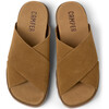 Women's Brutus Sandals Nubuck, Medium Brown - Sandals - 3